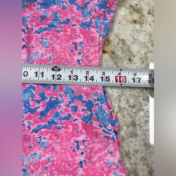 NWT Hello Summer Pink Blue Tankini Bathing Suit Top Women’s XL - Picture 6 of 9